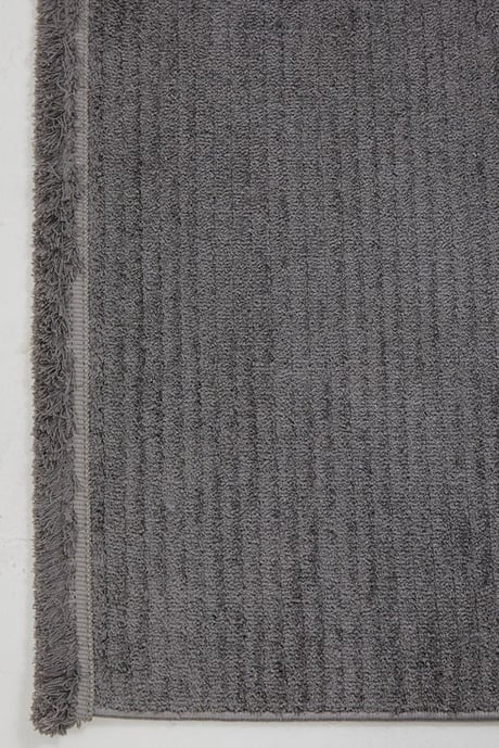 Evdeco Violet 3604 Antrasit Yumuşak Dokulu Modern Salon Halısı