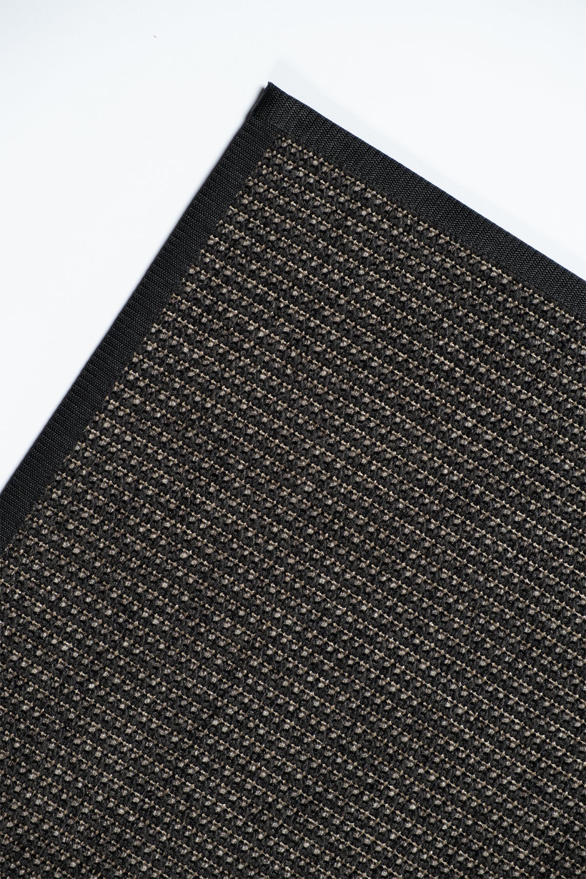 Evdeco Suit SU04 Antrasit Siyah Biyeli Doğal Sisal Halı