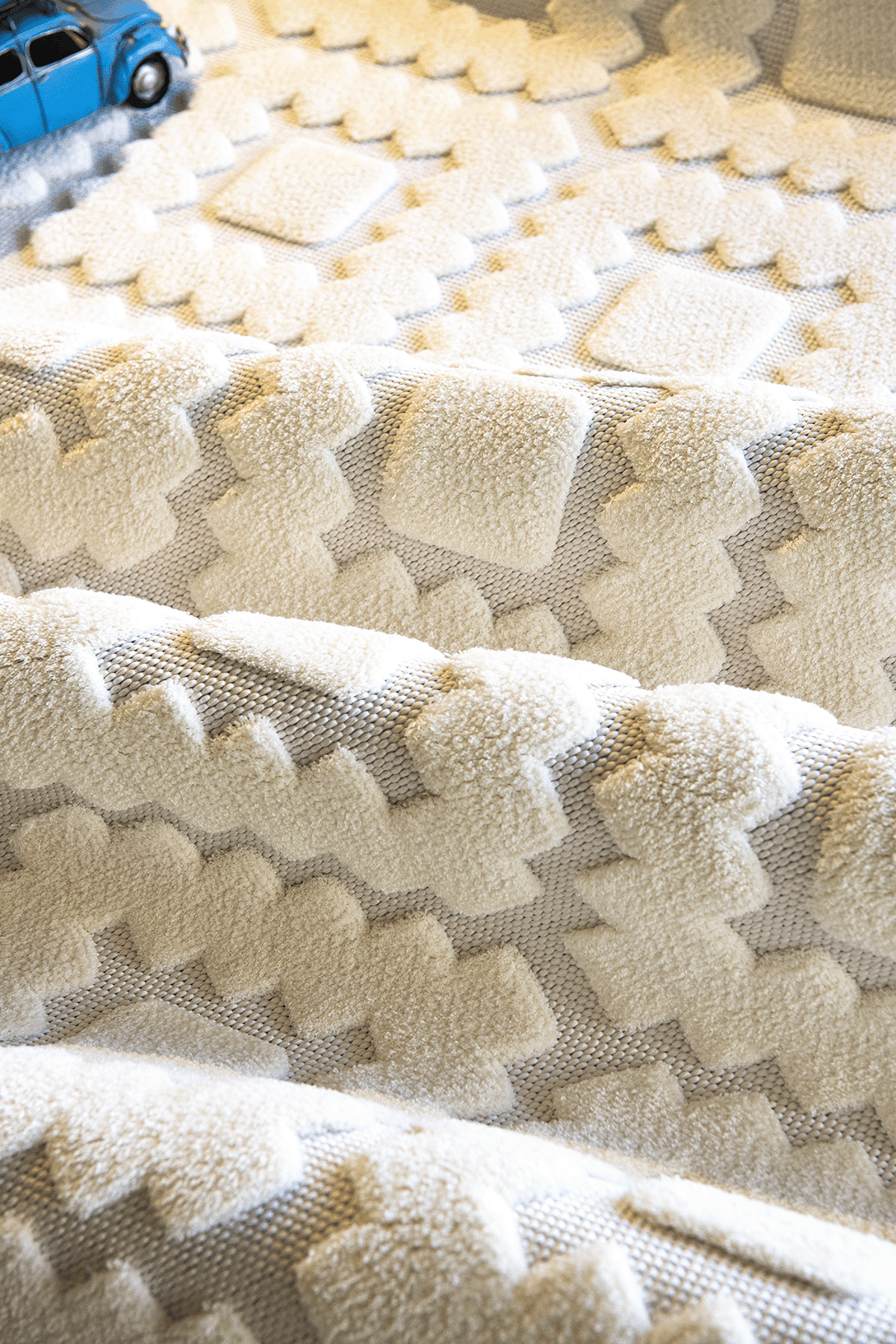 Evdeco Ivory 8003 Beyaz Halı