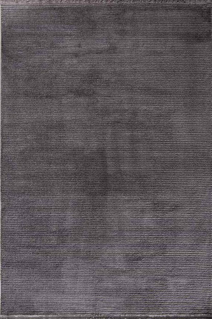 Evdeco Violet 3604 Antrasit Yumuşak Dokulu Modern Salon Halısı