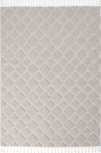 Evdeco Tina 7506 Bej Yumuşak Tuşeli Kesme Halı