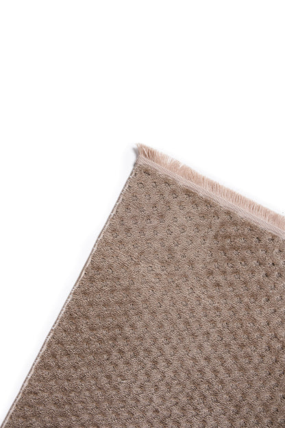 Evdeco Pita PT03 Bej Modern İskandinav Peluş Dokulu Halı