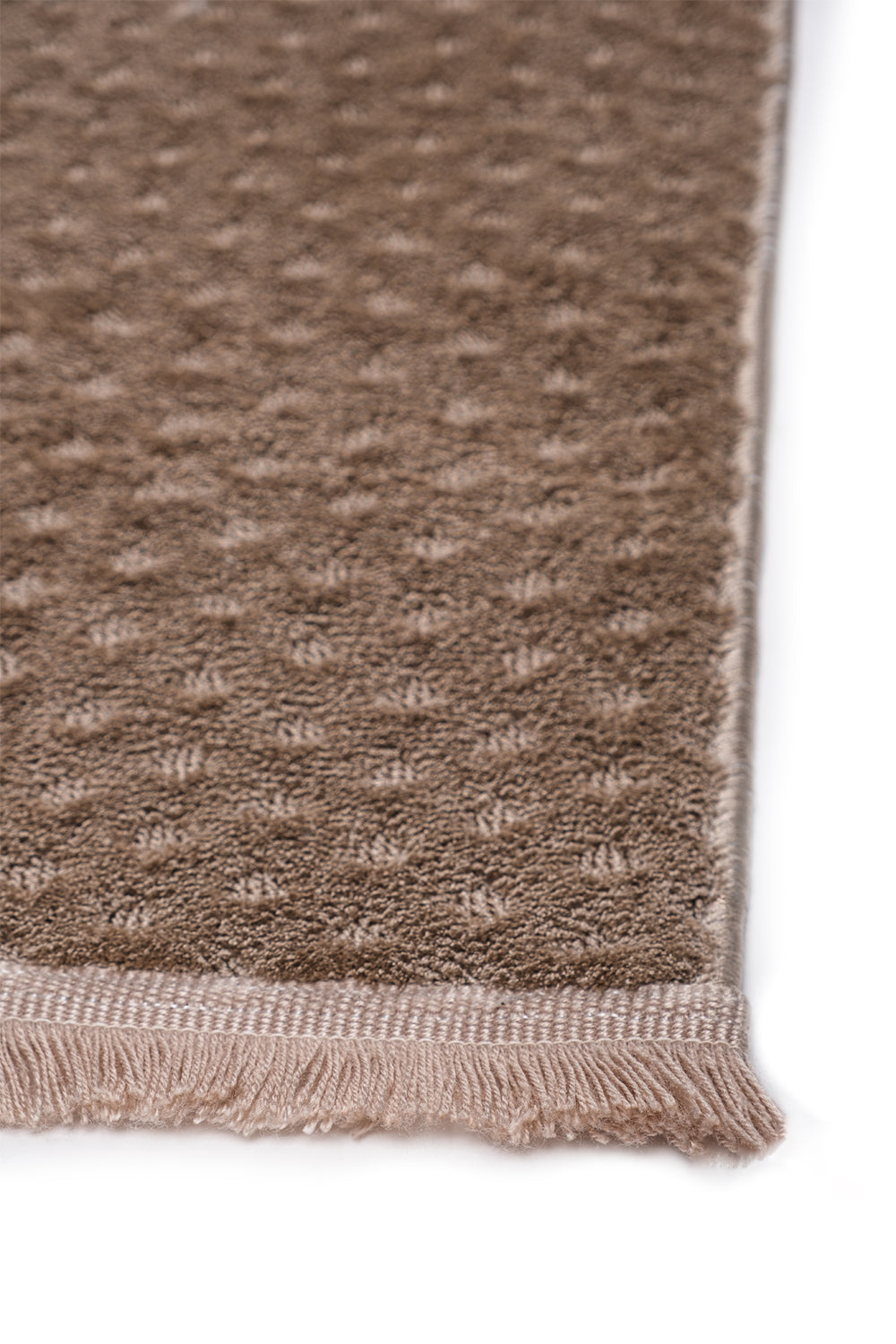 Evdeco Pita PT03 Bej Modern İskandinav Peluş Dokulu Halı