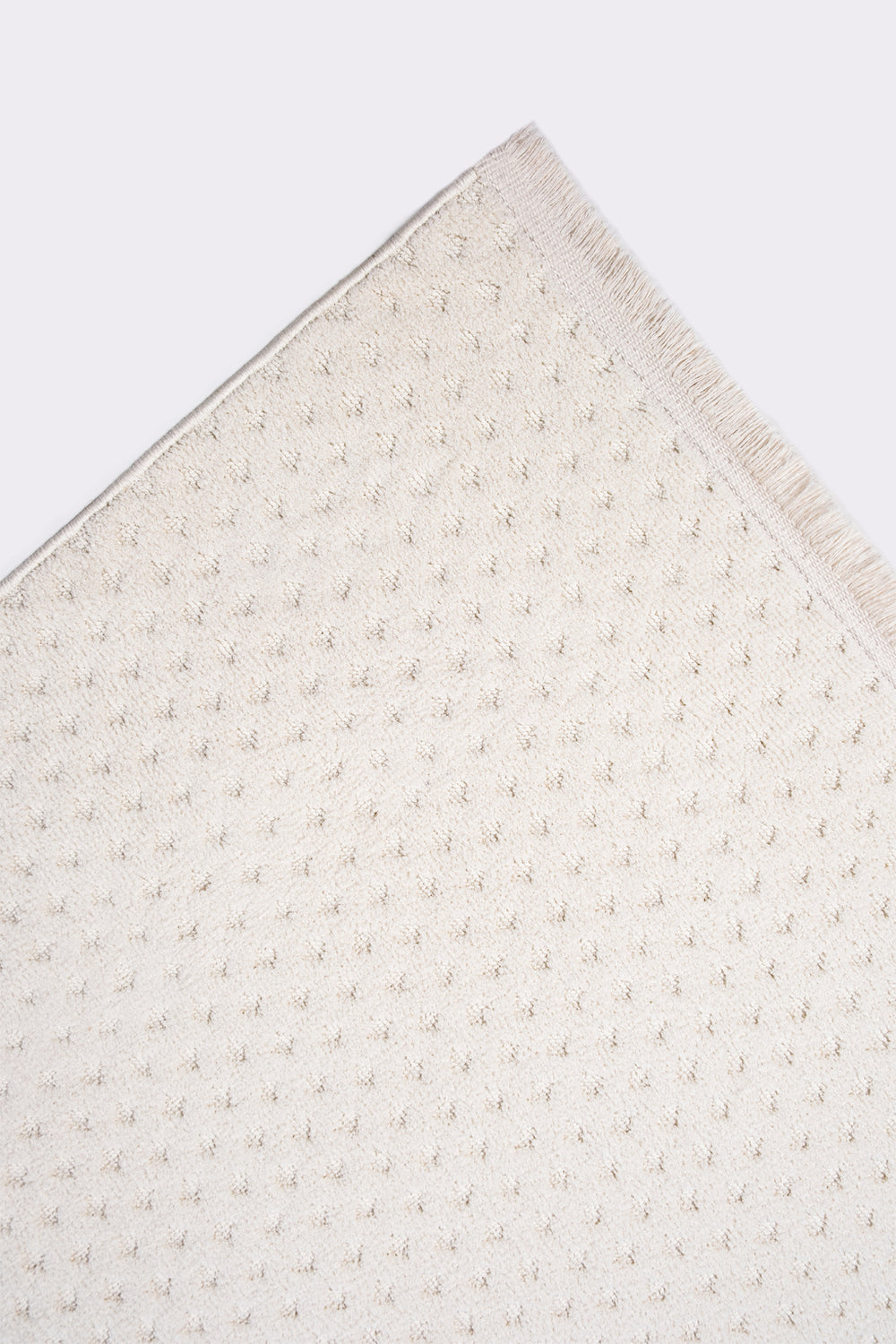 Evdeco Pita PT01 Krem Modern İskandinav Peluş Dokulu Halı