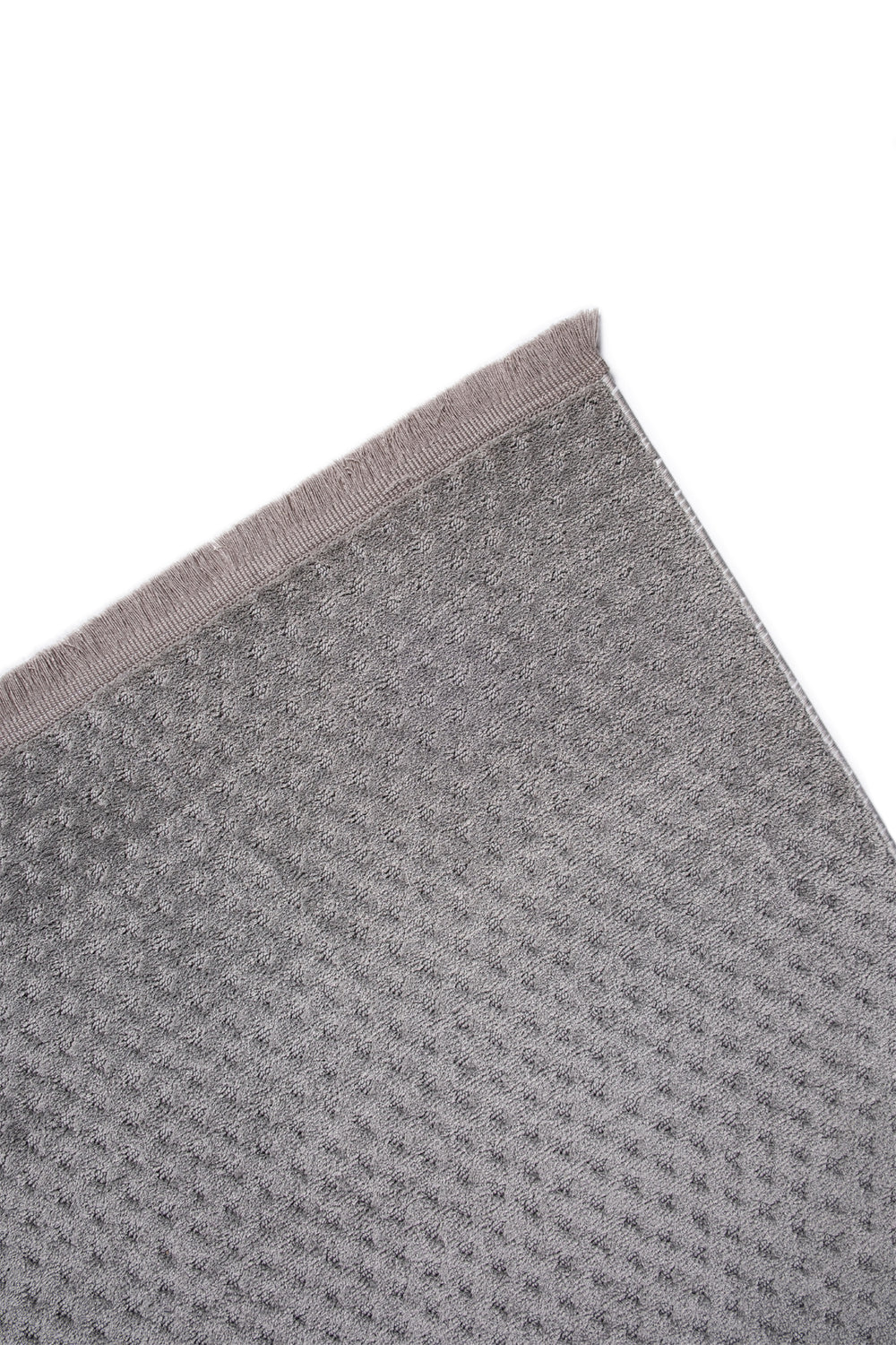 Evdeco Pita PT02 Gri Modern İskandinav Peluş Dokulu Halı