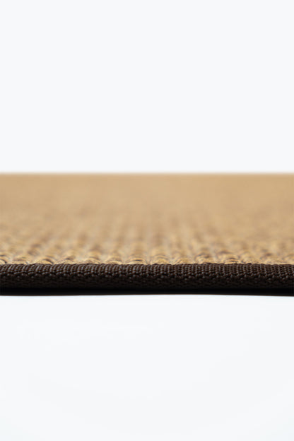 Evdeco Suit SU05 Kahverengi Koyu Kahve Biyeli Doğal Sisal Halı