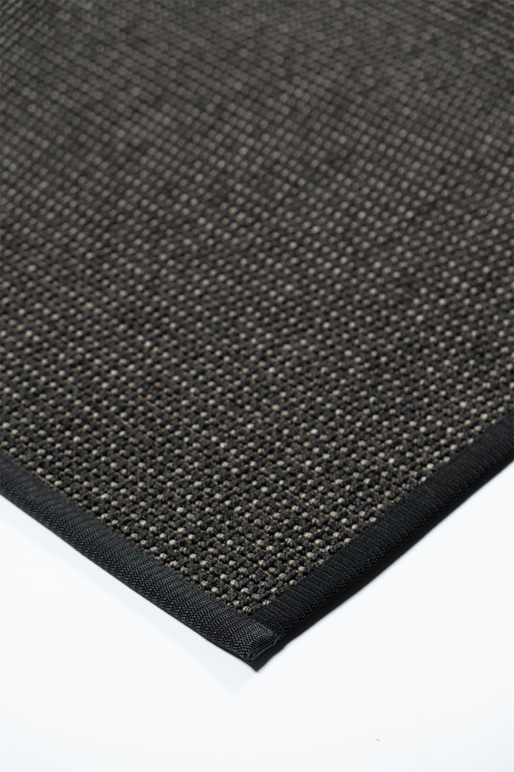 Evdeco Suit SU04 Antrasit Siyah Biyeli Doğal Sisal Halı