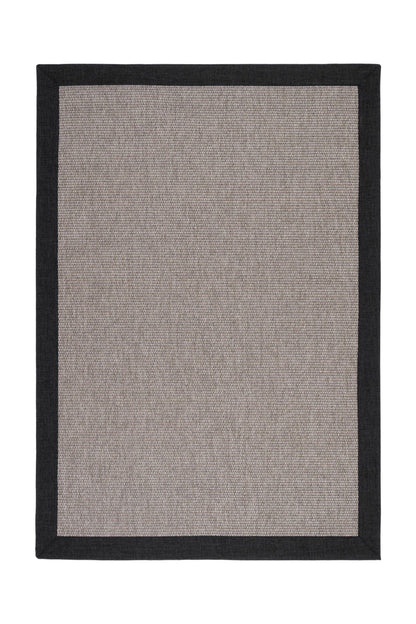 Evdeco Jutte 04 Gri Doğal Jüt Sisal Mutfak Halısı Koridor Halısı