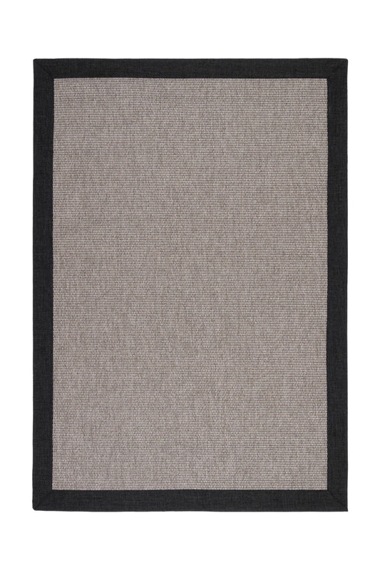 Evdeco Jutte 04 Gri Doğal Jüt Sisal Mutfak Halısı Koridor Halısı