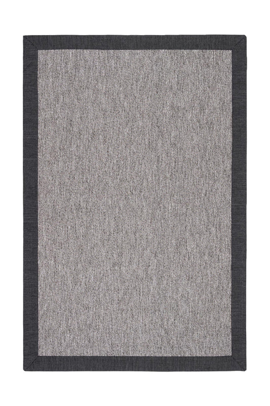 Evdeco Jutte 06 Gri Doğal Jüt Sisal Mutfak Halısı Koridor Halısı