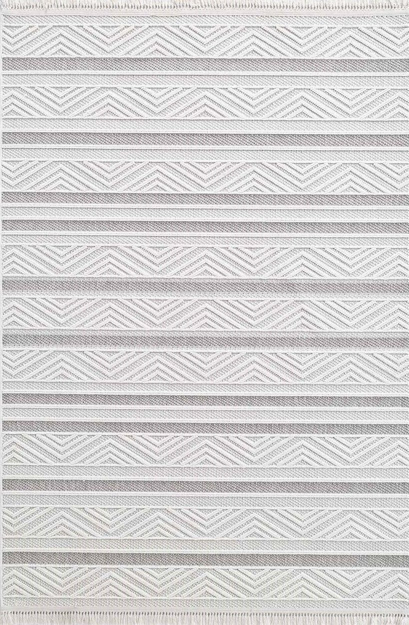 Evdeco Point 15766 Gri Bukle Halı