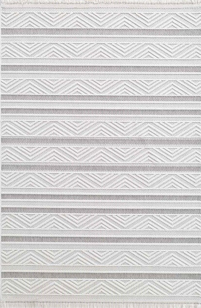 Evdeco Point 15766 Gri Bukle Halı
