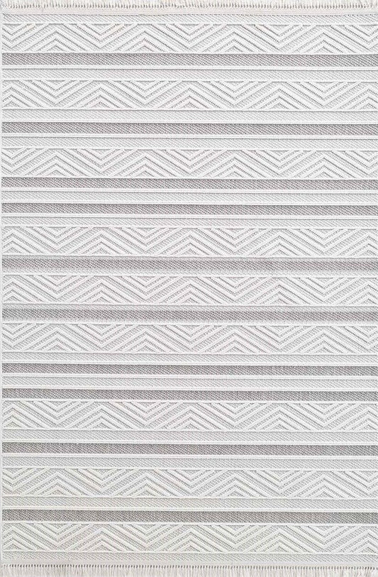 Evdeco Point 15766 Gri Bukle Halı