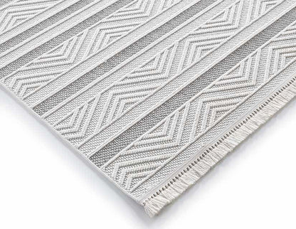Evdeco Point 15766 Gri Bukle Halı