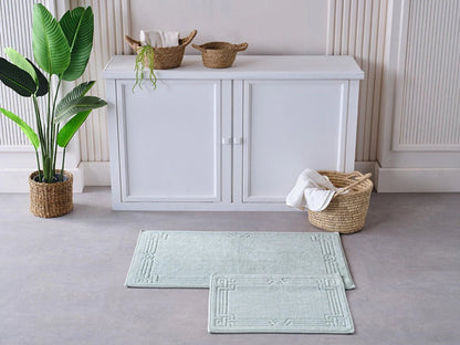 Banyo Paspası Harmo Yeşil - Yeşil - Evdeco