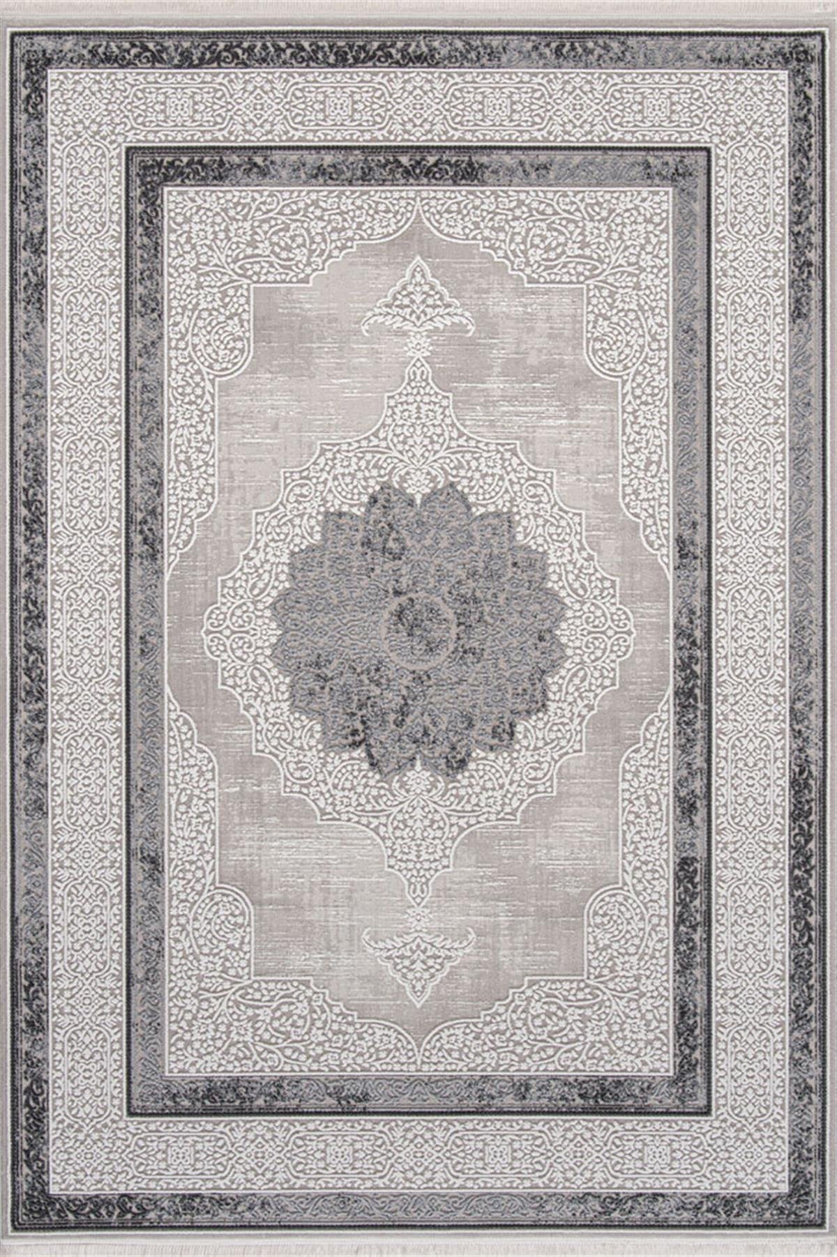 Evdeco Miras 6808 Gri Salon Halısı
