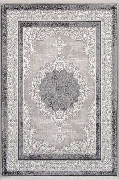 Evdeco Miras 6808 Gri Salon Halısı
