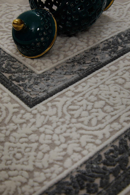 Evdeco Miras 6808 Gri Salon Halısı