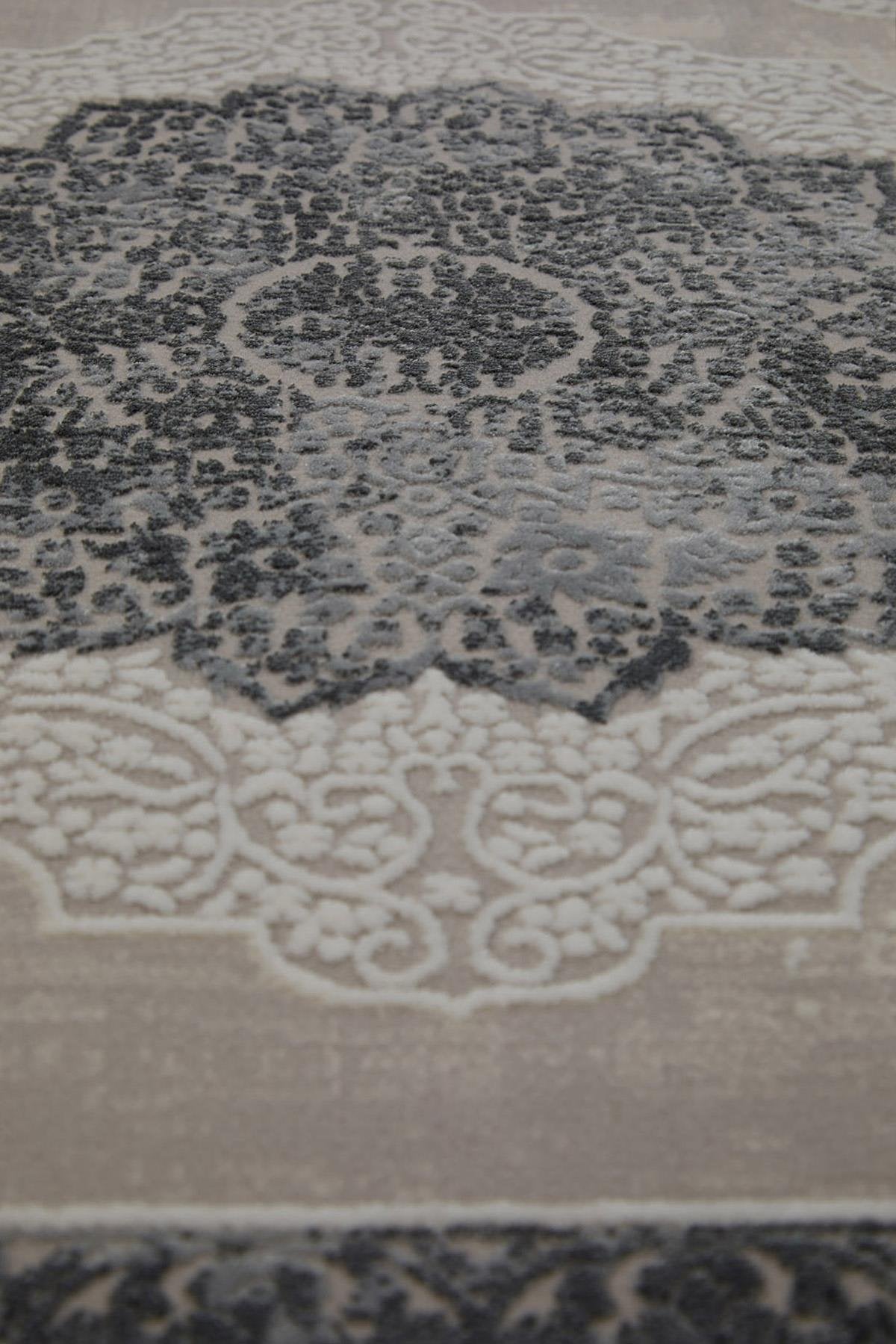 Evdeco Miras 6808 Gri Salon Halısı