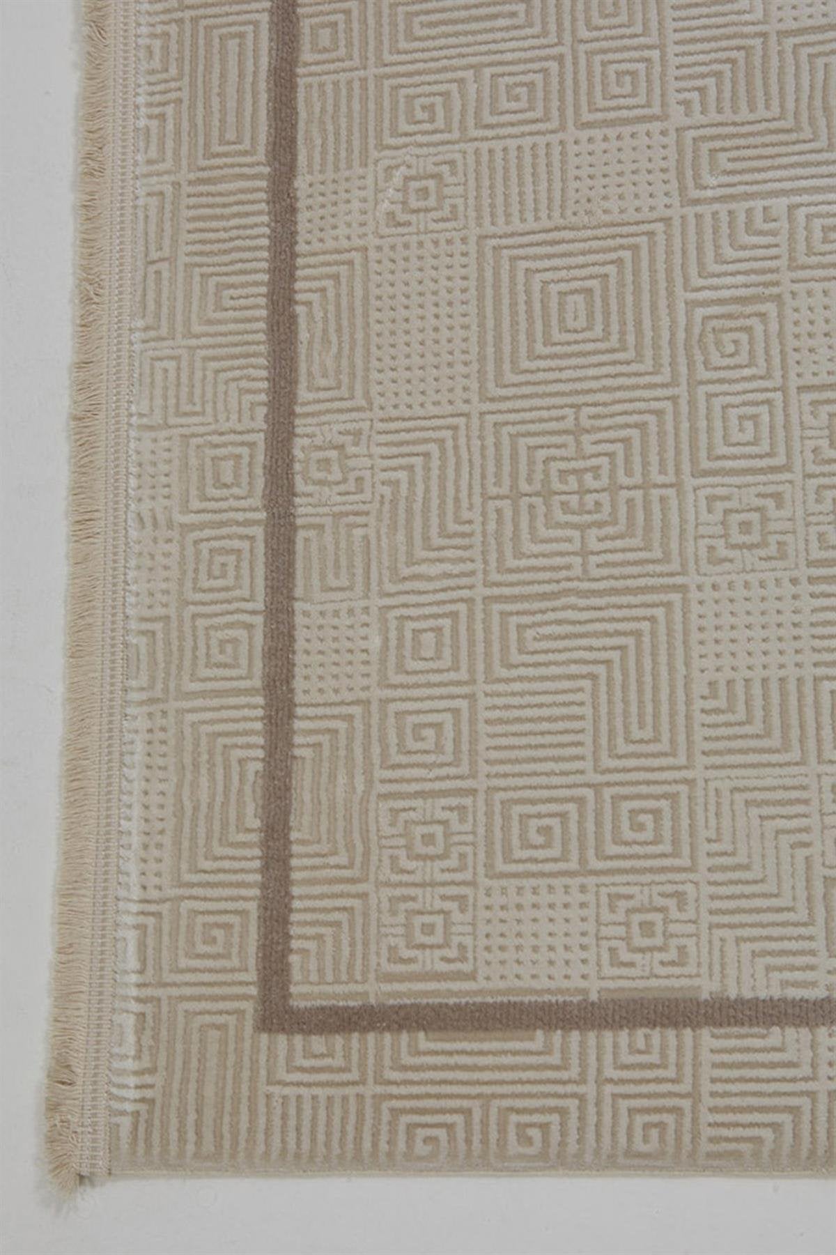 Evdeco Miras 6812 Kahverengi Salon Halısı