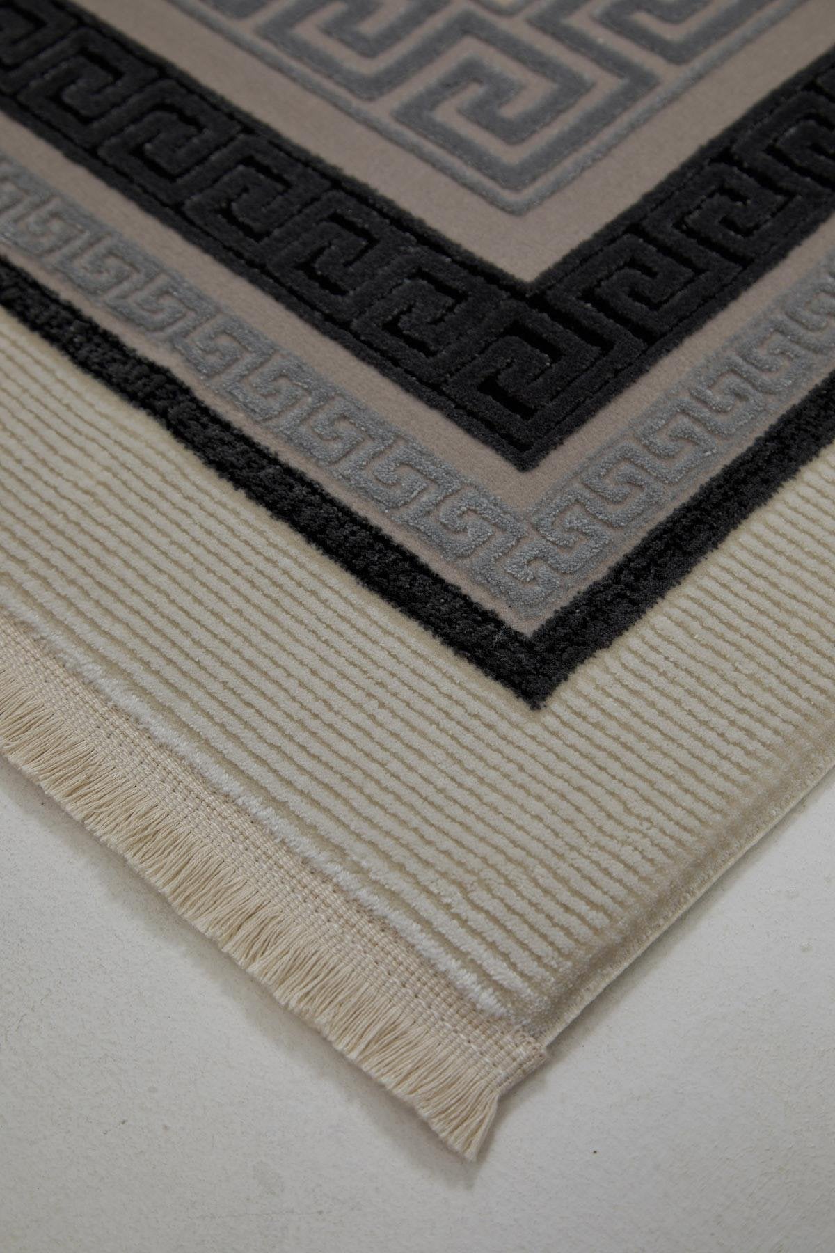 Evdeco Miras 6815 Gri Salon Halısı