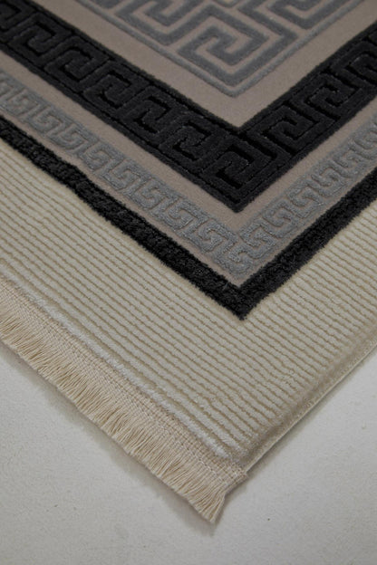 Evdeco Miras 6815 Gri Salon Halısı
