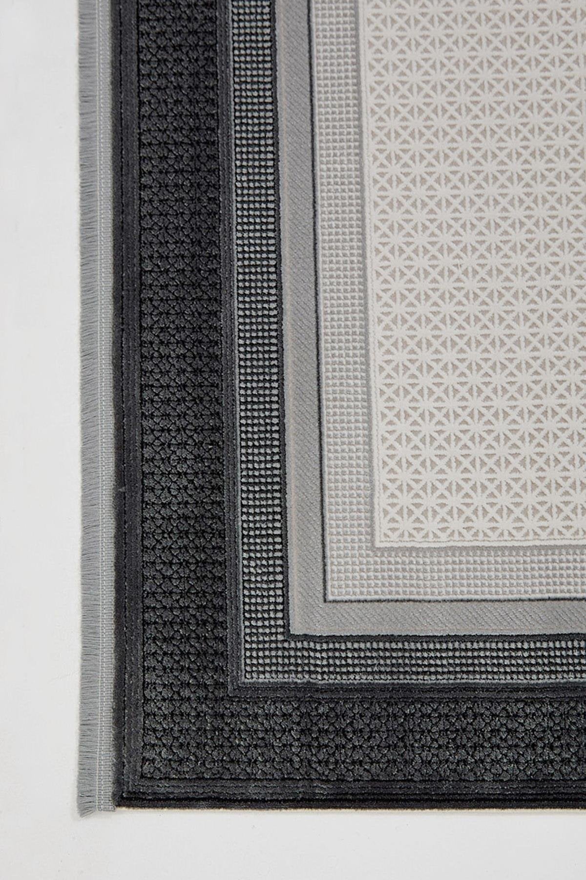 Evdeco Miras 6816 Gri Salon Halısı
