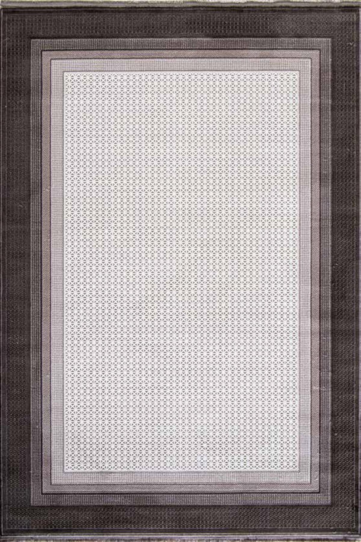 Evdeco Miras 6817 Kahverengi Salon Halısı