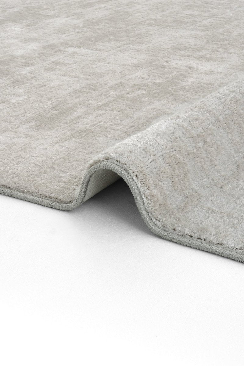 Evdeco Aden 8609 Gri Yumuşak Dokulu Salon Halısı - Gri - Evdeco