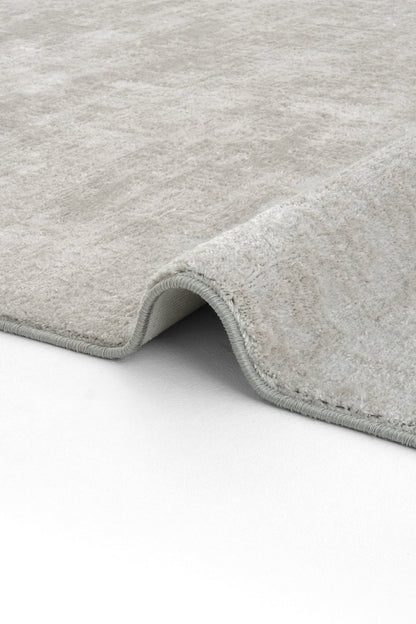 Evdeco Aden 8609 Gri Yumuşak Dokulu Salon Halısı - Gri - Evdeco