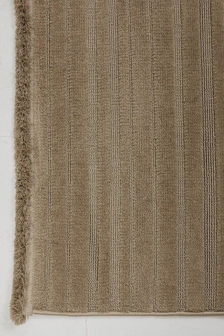 Evdeco Elizya 3102 Vizon Modern Kesme Yolluk Halı - Vizon - Evdeco