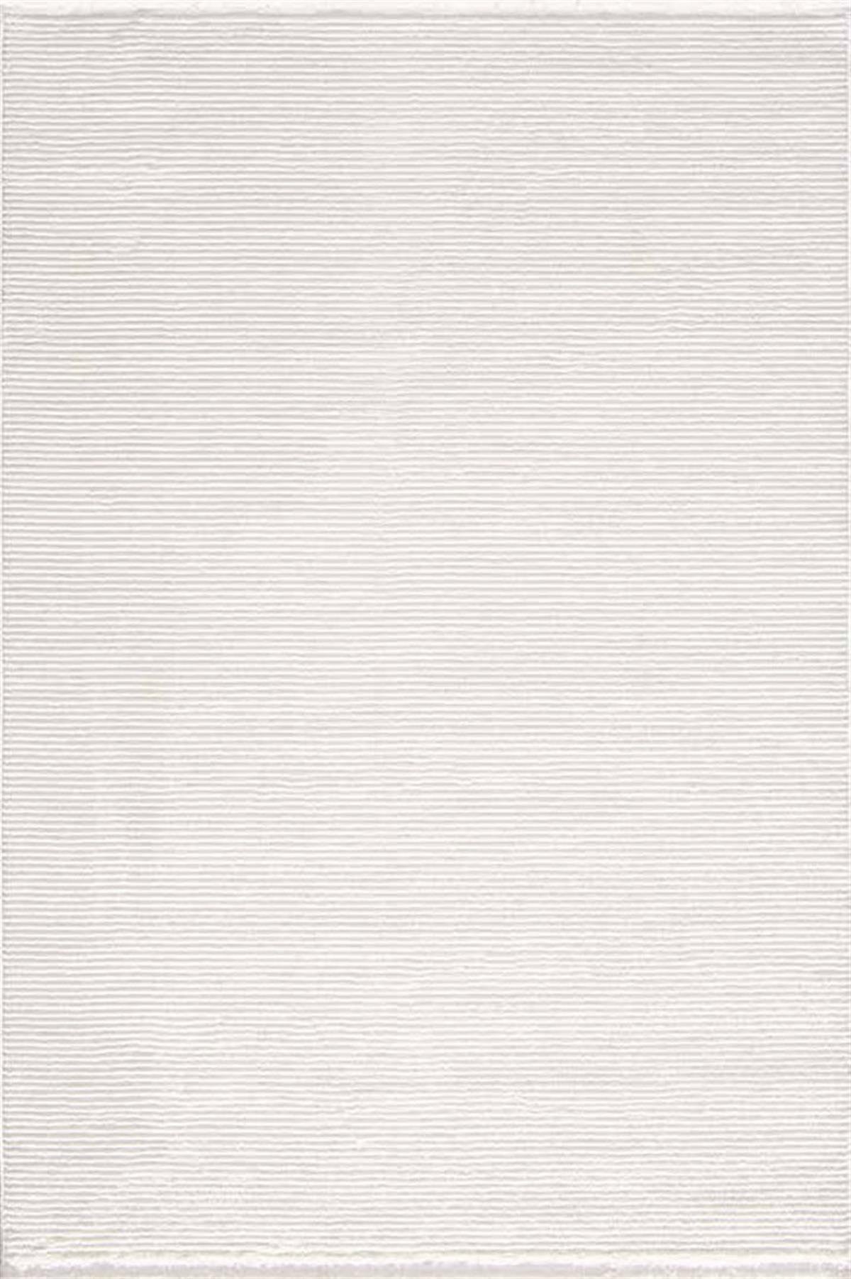 Evdeco Violet 3601 Krem Yumuşak Dokulu Modern Salon Halısı