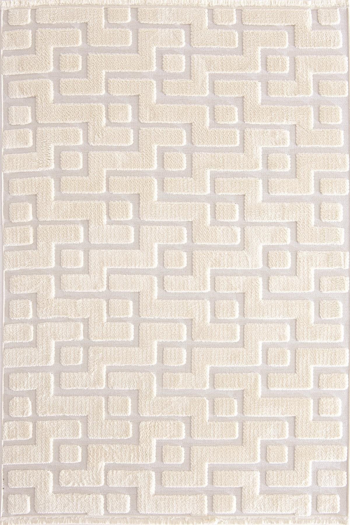Evdeco Ivory 8006 Krem Halı