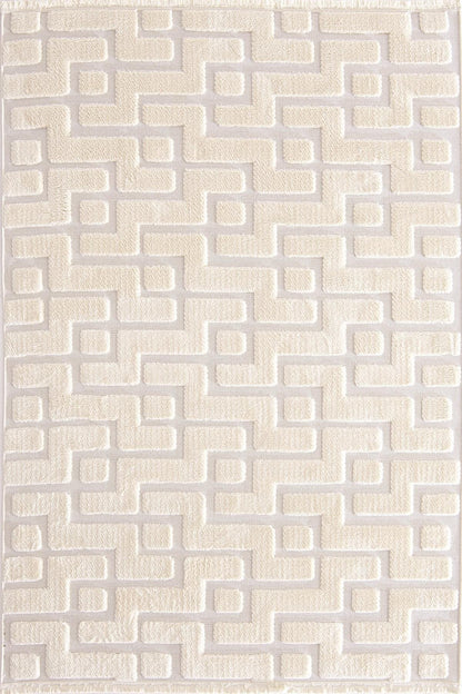 Evdeco Ivory 8006 Krem Halı