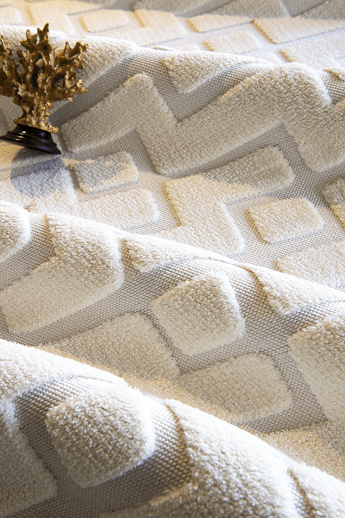 Evdeco Ivory 8006 Krem Halı